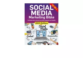 PDF read online Social Media Marketing Bible 12 in 1 The Ultimate Guide to Advan