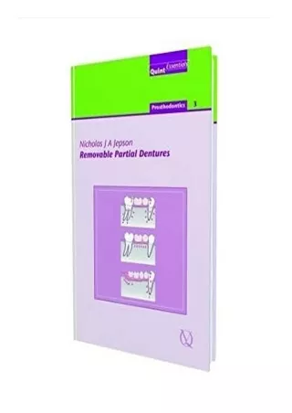 PDF BOOK DOWNLOAD Removable Partial Dentures (Prosthodontics) bestseller