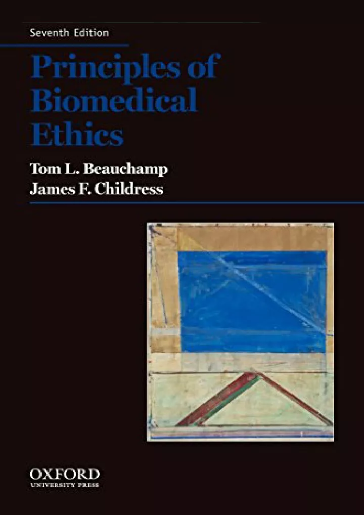 principles of biomedical ethics download pdf read