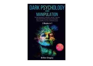 Ebook download Dark Psychology and Manipulation 2 Books in 1 The Best Techniques