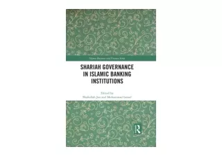 Download PDF Shariah Governance in Islamic Banking Institutions Islamic Business