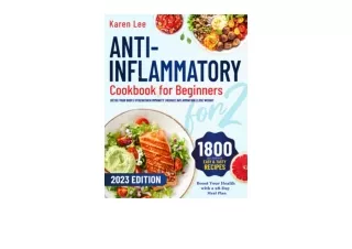 Download Anti Inflammatory Cookbook for Beginners Detox Your Body Strengthen Imm