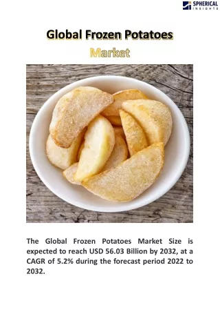 global frozen potatoes