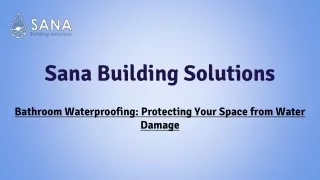 Bathroom Waterproofing | Bathroom Waterproofing Services in Coimbatore