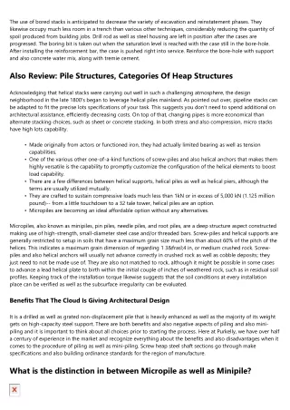 Micropiles Minipiles Rembco Geotechnical