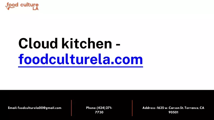 cloud kitchen foodculturela com