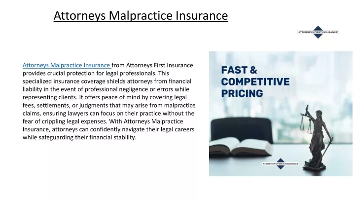 attorneys malpractice insurance