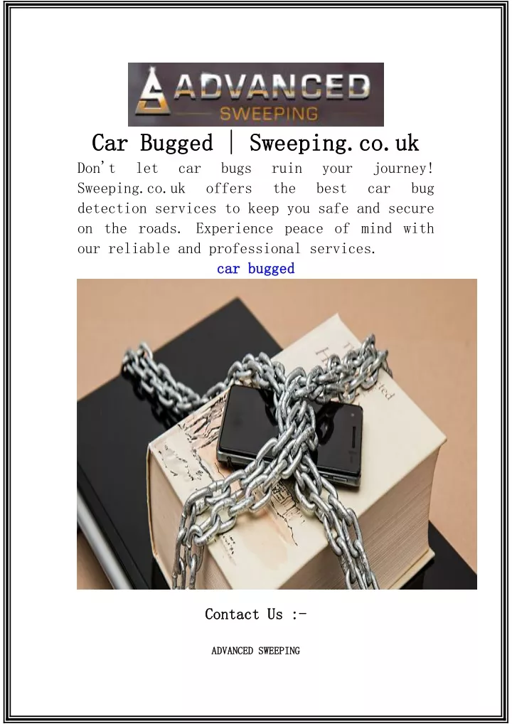 car car bugged bugged sweeping co uk sweeping