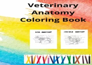 [PDF] Veterinary Anatomy Coloring Book: Explore the Wonders of Animal Anatomy Th