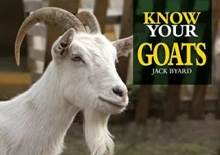 Download Know Your Goats (Old Pond Books) 36 Goat Breeds from Around the World,