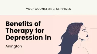 Benefits of Therapy for Depression in Arlington