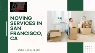 Moving Companies in San Francisco CA