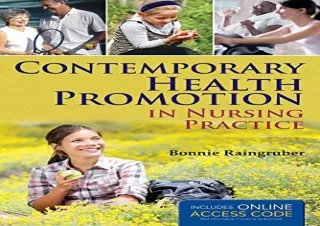 PDF Contemporary Health Promotion in Nursing Practice Android
