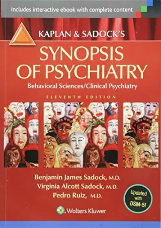 PDF_ Kaplan and Sadock's Synopsis of Psychiatry: Behavioral Sciences/Clinical