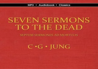 [PDF] Seven Sermons to the Dead: Septem Sermones ad Mortuos Ipad