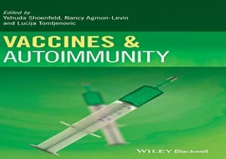 PDF Vaccines and Autoimmunity Full