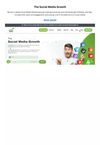 The Social Media Growth