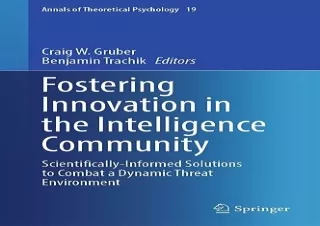 Download Fostering Innovation in the Intelligence Community: Scientifically-Info