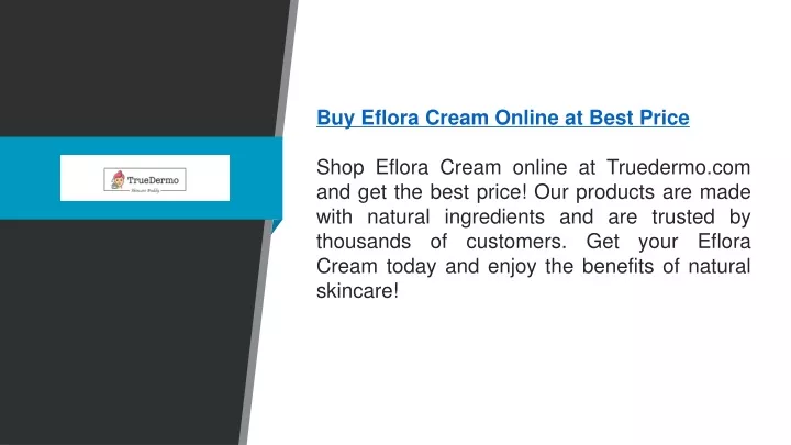 buy eflora cream online at best price shop eflora