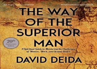 PDF The Way of the Superior Man Kindle