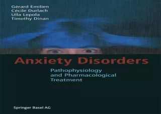 (PDF) Anxiety Disorders: Pathophysiology and Pharmacological Treatment Android