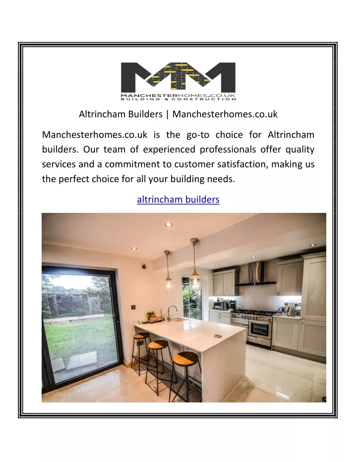 altrincham builders manchesterhomes co uk