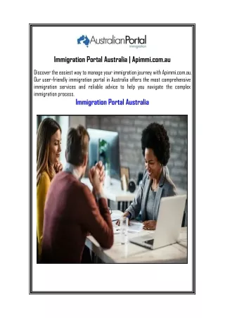 Immigration Portal Australia