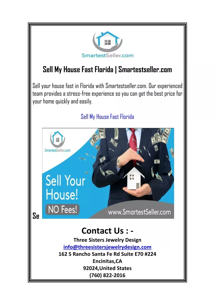 sell my house fast florida smartestseller com