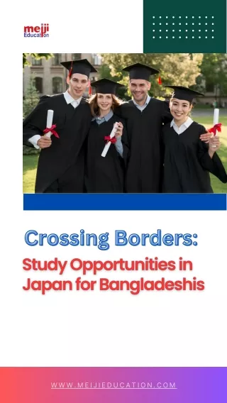 Crossing Borders Study Opportunities in Japan for Bangladeshis