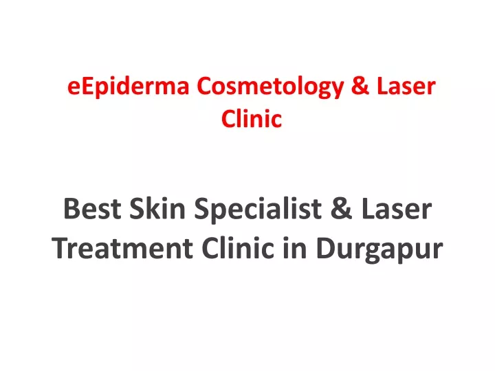 eepiderma cosmetology laser clinic