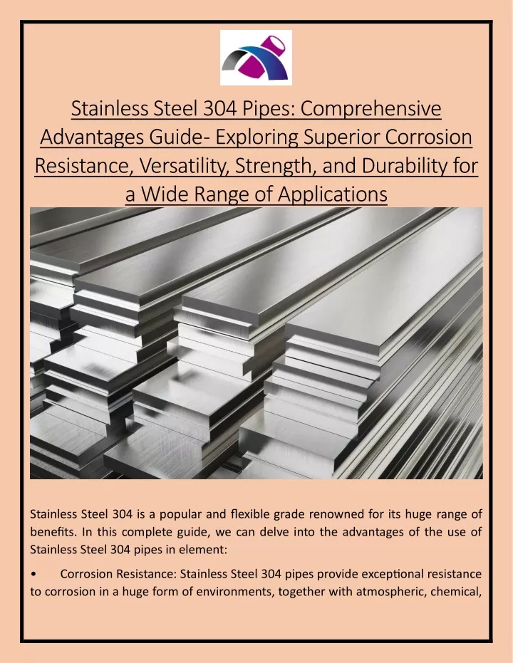 stainless steel 304 pipes comprehensive