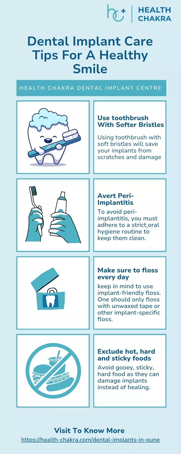 dental implant care tips for a healthy smile