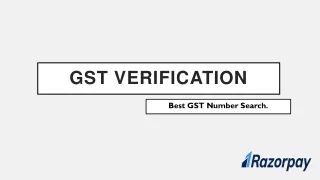 GST Verification