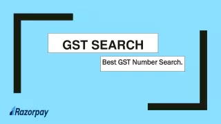 GST Search