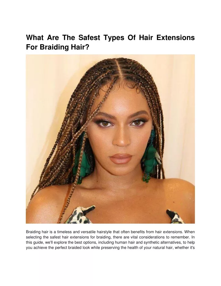 what are the safest types of hair extensions