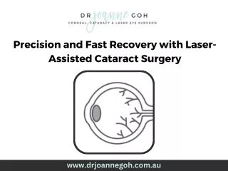 Precision and Fast Recovery with Laser-Assisted Cataract Surgery