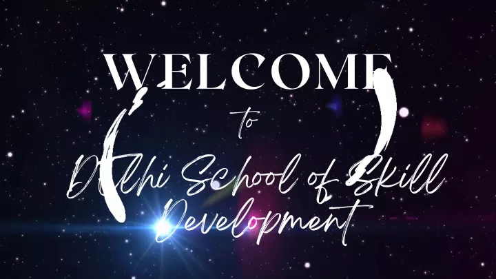 welcome to delhi school of skill development