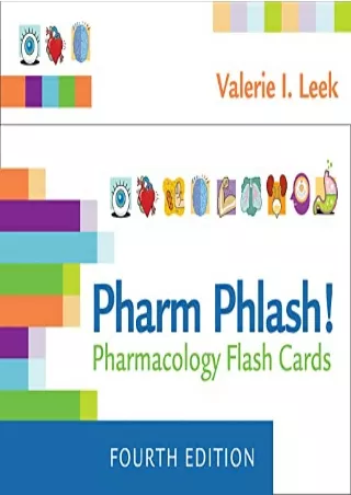 READ [PDF] Pharm Phlash!: Pharmacology Flash Cards