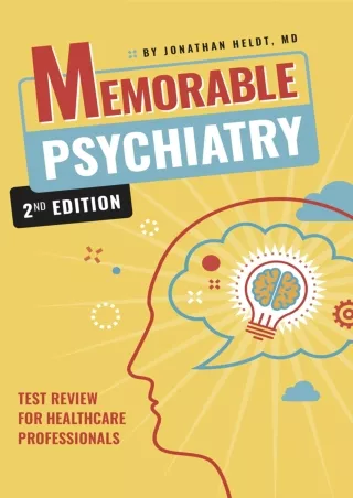 Read ebook [PDF] Memorable Psychiatry