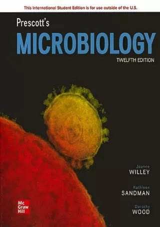 DOWNLOAD/PDF ISE Prescott's Microbiology