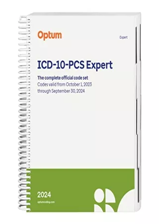 Read ebook [PDF] 2024 ICD-10-PCS Expert (Spiral)