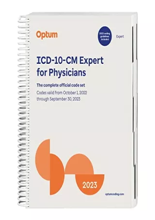 $PDF$/READ/DOWNLOAD 2023 ICD-10-CM Expert for Physicians with Guidelines (Spiral)