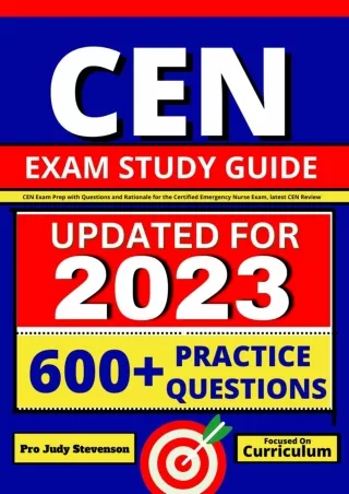 [PDF] DOWNLOAD CEN Exam Study Guide: CEN Exam Prep with Questions and Rationale for the