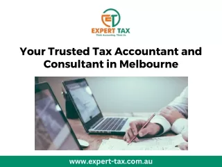 Your Trusted Tax Accountant and Consultant in Melbourne
