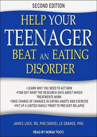 [PDF READ ONLINE] Help Your Teenager Beat an Eating Disorder, Second Edition
