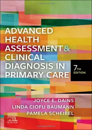 PDF_ Advanced Health Assessment & Clinical Diagnosis in Primary Care