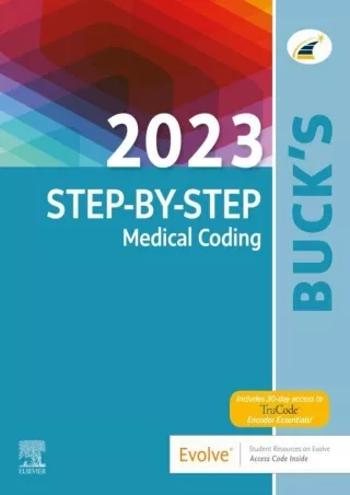 [PDF READ ONLINE] Buck's 2023 Step-by-Step Medical Coding - E-Book