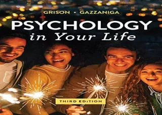 [PDF] Psychology in Your Life Kindle