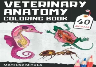 (PDF) Veterinary Anatomy Coloring Book: Animal Anatomy and Physiology, Vet Tech