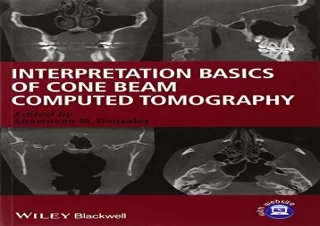 PDF Interpretation Basics of Cone Beam Computed Tomography Free